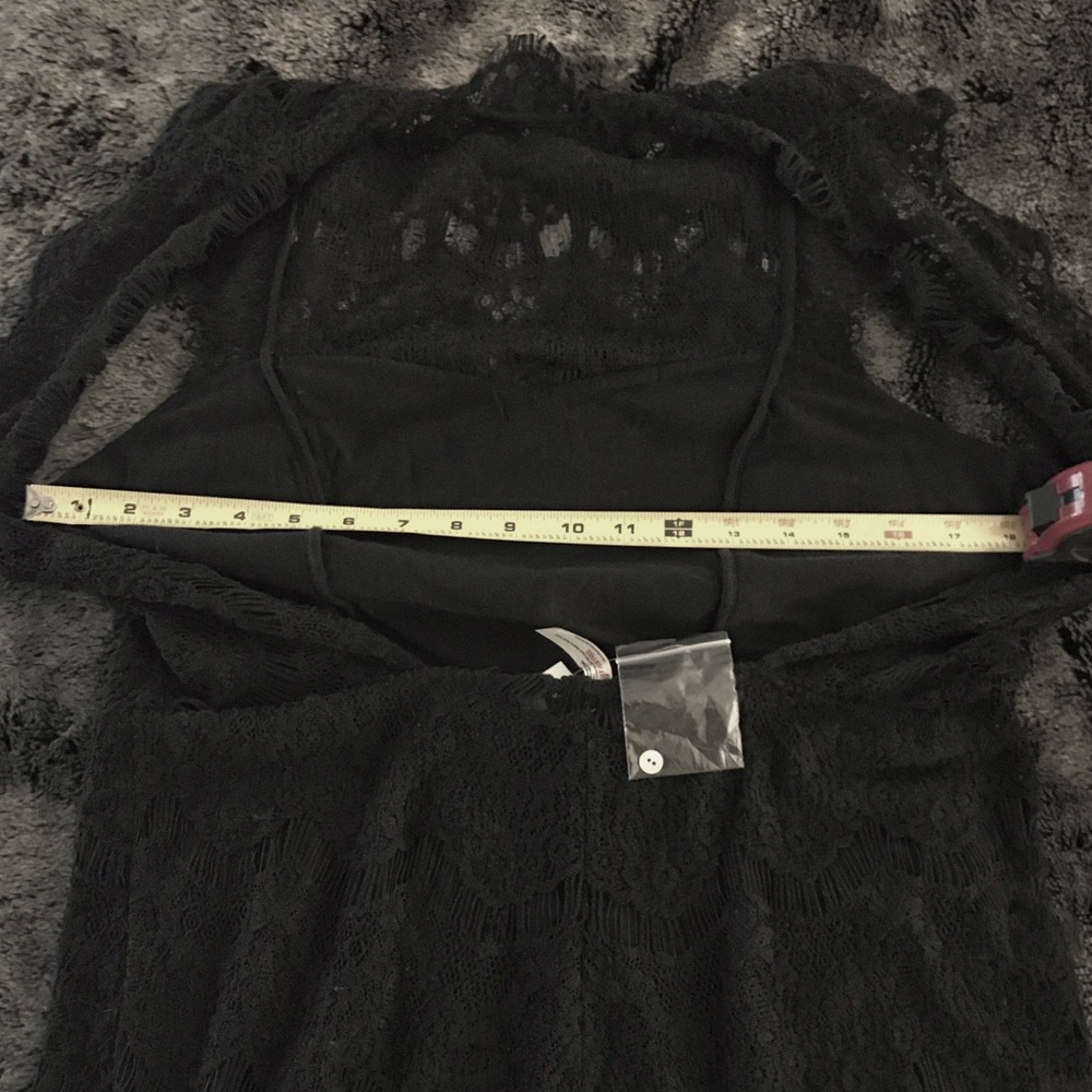 NWT Gorgeous Free People Black Dress - Picture 8 of 8